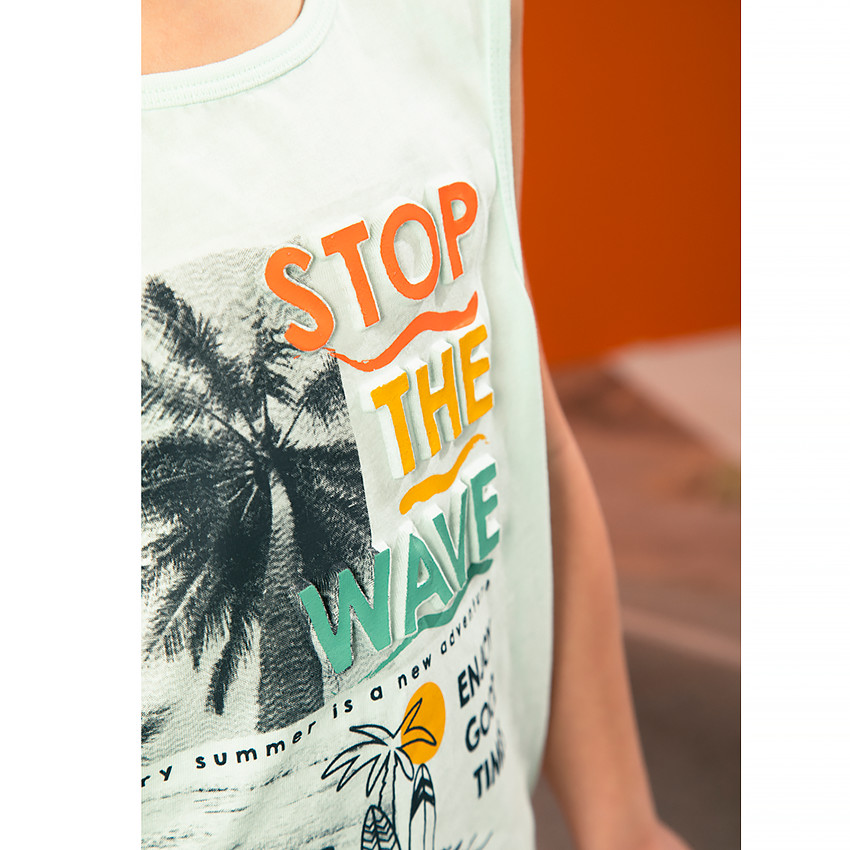 Ensemble de plage débardeur et short pour garçon 