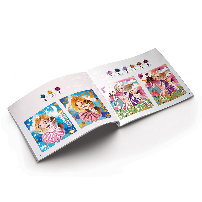 Χειροτεχνία Με Γκλίτερ Πριγκίπισσες Glitter Fantasy AS Art   