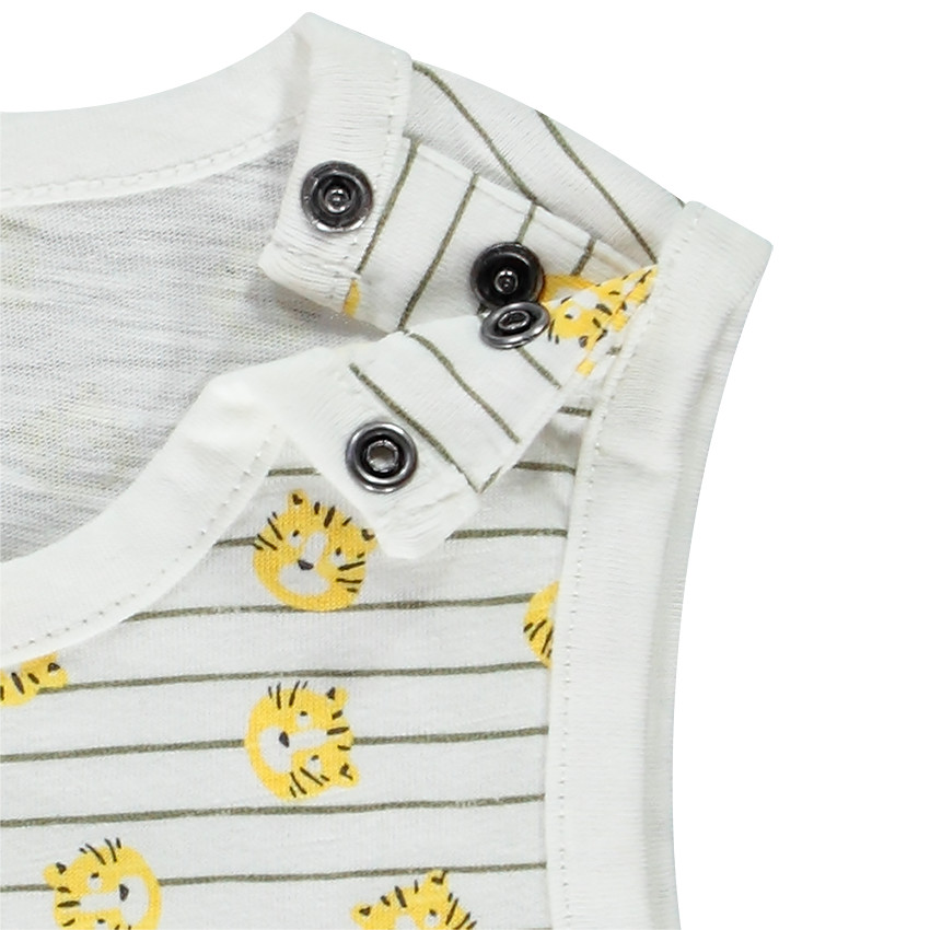 Lot de 2 débardeurs assortis pour bébé garçon 