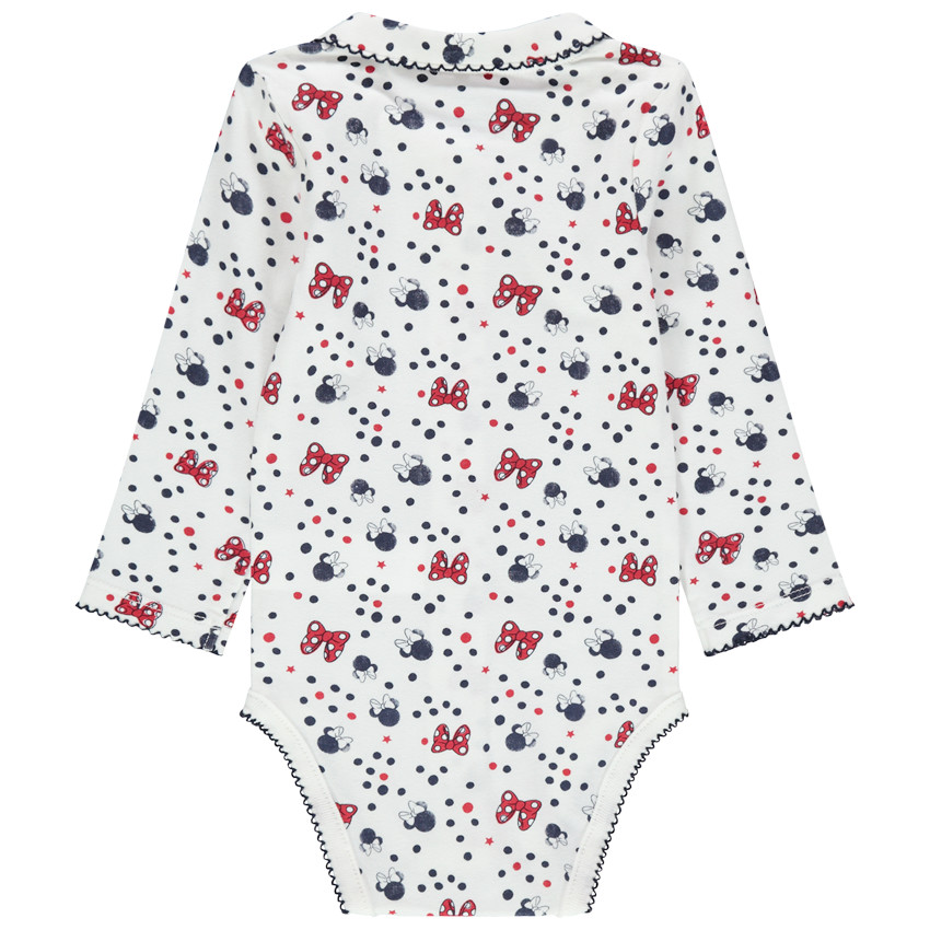 Body μακρυμάνικο σχέδιο Minnie Disney σε όλη την επιφάνεια  Additional Body μακρυμάνικο σχέδιο Minnie Disney σε όλη την επιφάνεια