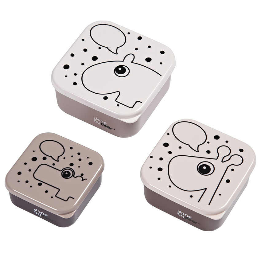   Σετ από 3 κουτιά γεύματος  - Ροζ  