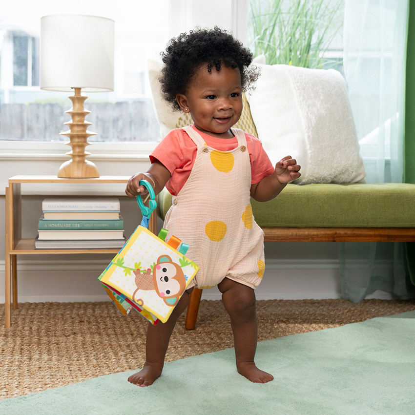 Παιχνίδι Safari Buddies Soft Book Bright Starts 