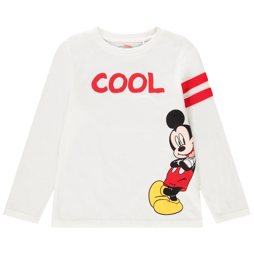 T-shirt μακρυμάνικο με οργανικό βαμβάκι Mickey Disney για αγόρι Main T-shirt μακρυμάνικο με οργανικό βαμβάκι Mickey Disney για αγόρι