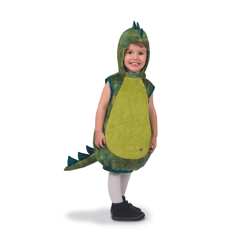 Στολή μωρού Spike le dino για 18 έως 24 μηνών από υφασμάτινο peluche με κοντή τρίχα 