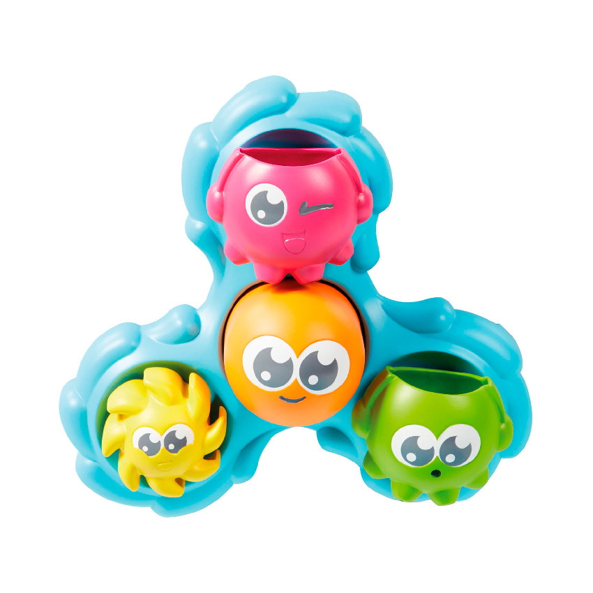 Βρεφικο Παιχνιδι Μπανιου Περιστρεφομενο Χταποδι Toomies TOMY 