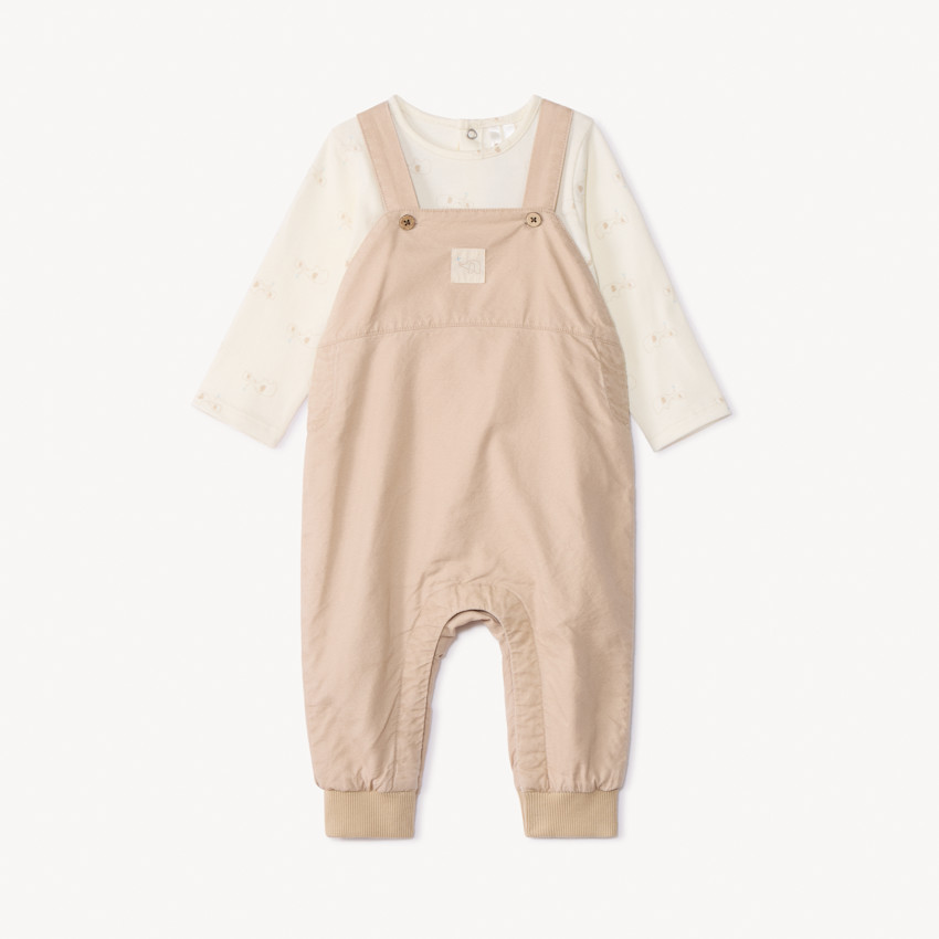 Σέτ 2 τμχ. με σαλοπέτα για μωρό αγόρι 