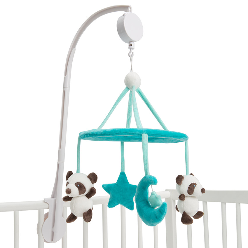 Μόμπιλε με κρεμαστά πάντα από βελουτέ ύφασμα 