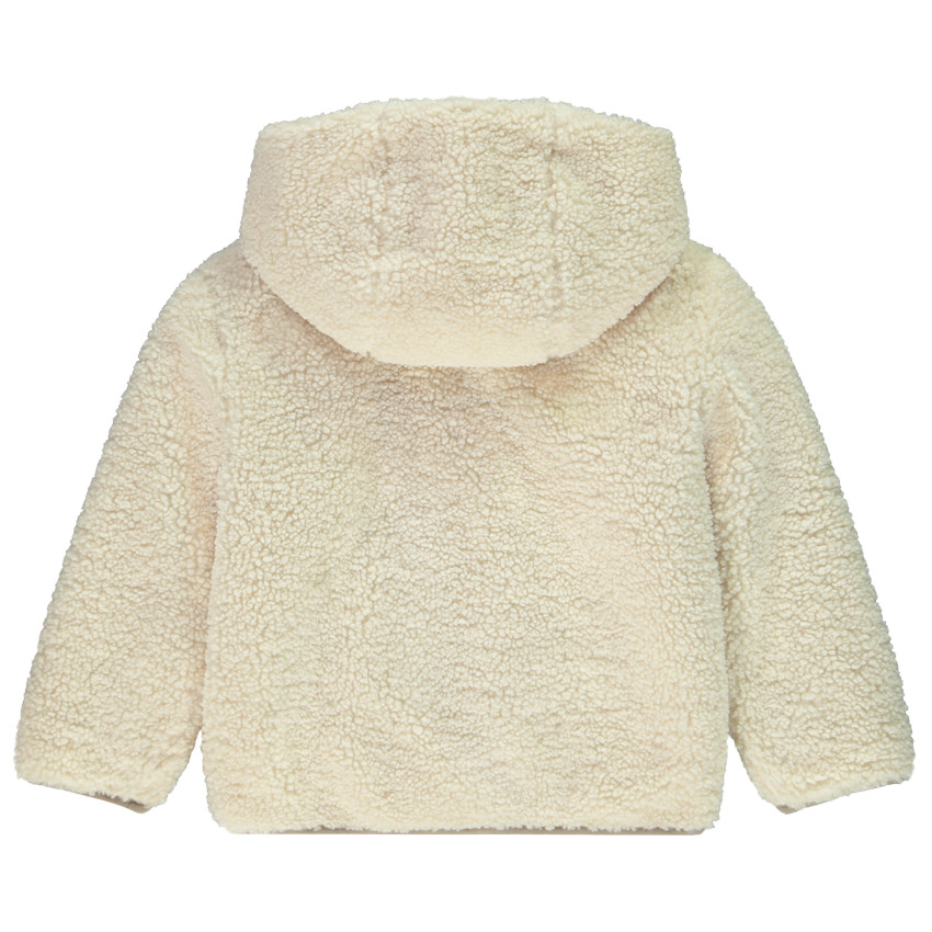 Ζακέτα από sherpa με βελουτέ τσέπες για αγόρι 