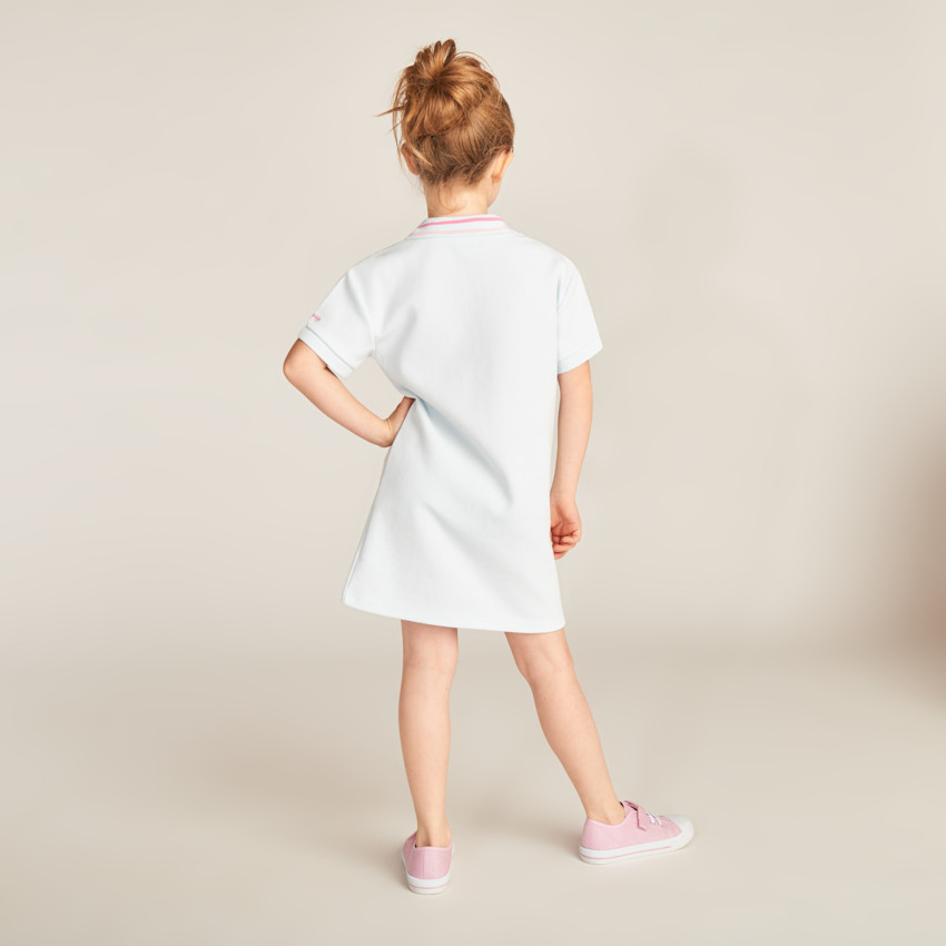 Φόρεμα polo από πλεκτό ύφασμα Stitch Disney για κορίτσι 