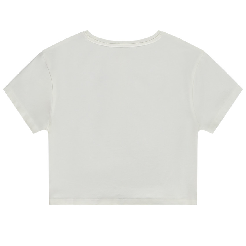 Κοντομάνικο T-shirt με κόμπο print Tic & Tac Disney κορίτσι 