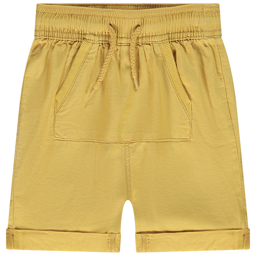 Βερμούδα από βαμβακερό με τσέπη καγκουρό για αγόρι 