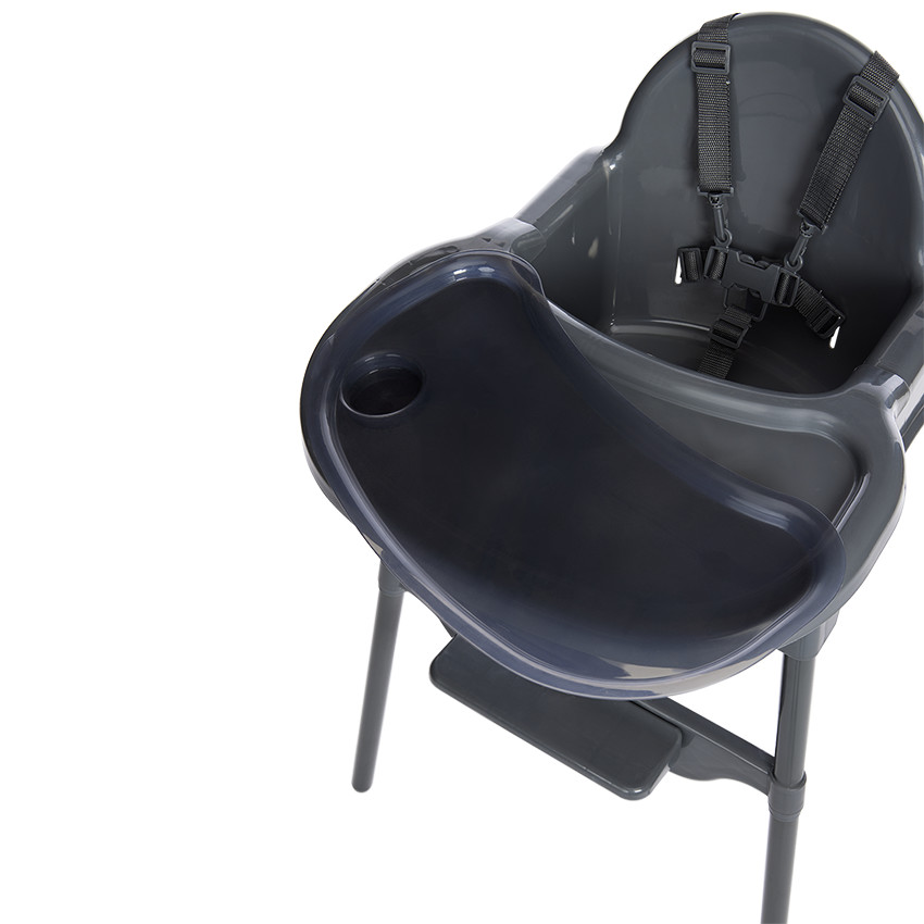 Καρέκλα φαγητού σταθερή 2 σε 1 Capucine γκρι 