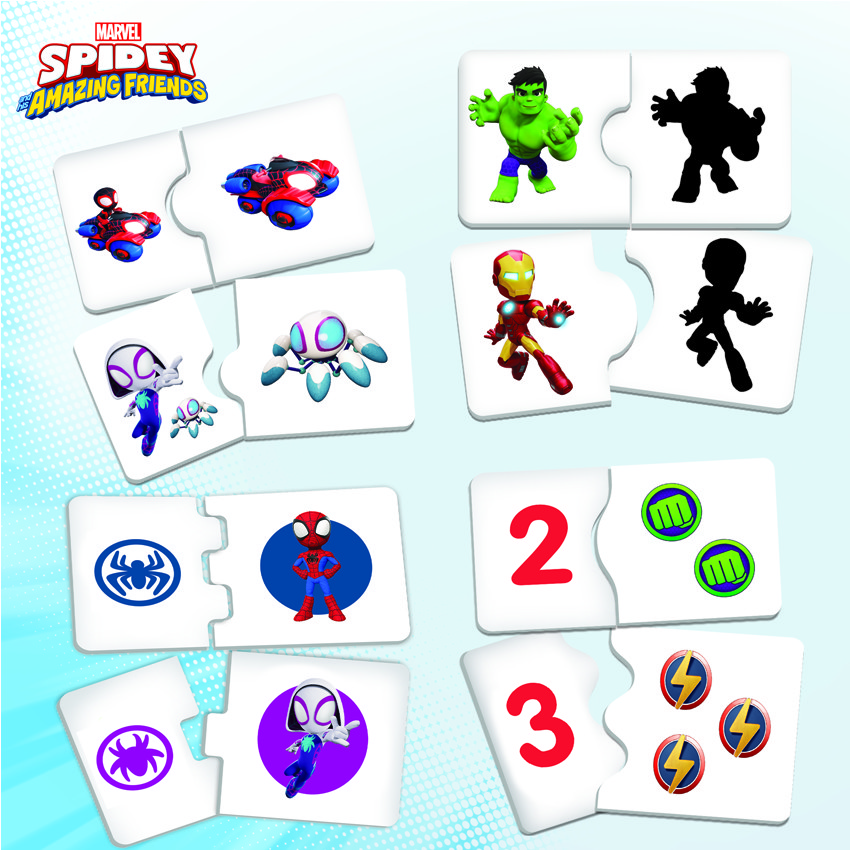 Θρανίο Με Εκπαιδευτικά Παιχνίδια Spidey 