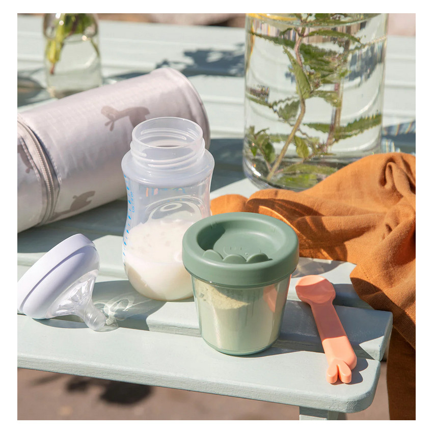 Σετ 3 δοχείων αποθήκευσης Croco ροζ 