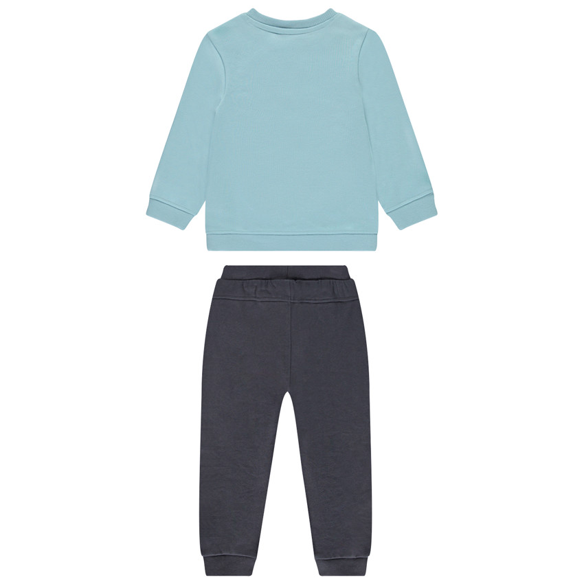 Σετ φόρμας + φανελένιο μπλουζάκι για μωρό αγόρι 
