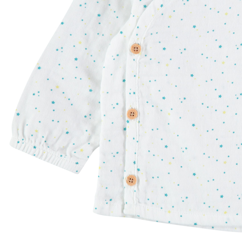 Σύνολο με εμπριμέ ζακετάκι και μονόχρωμο παντελόνι  Additional Σύνολο με εμπριμέ ζακετάκι και μονόχρωμο παντελόνι