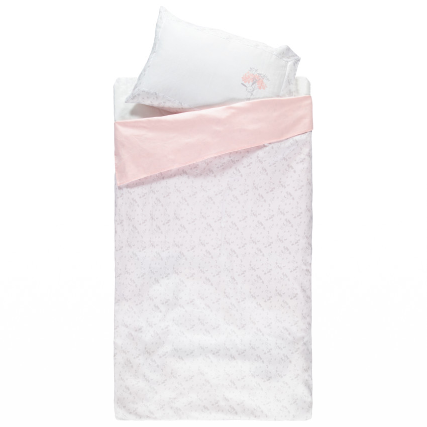 "Σεντόνια με κάλυμμα παπλώματος και μαξιλαροθήκη Ο κήπος της Λίλας" 