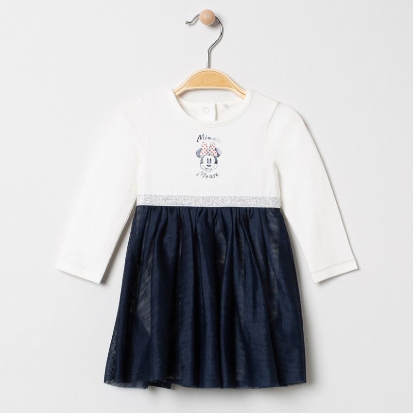 Φόρεμα μακρυμάνικο effet 2 σε 1 Minnie Disney 