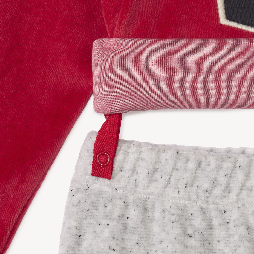 Set pyjama Batman Warner pour bébé garçon avec finitions différentes selon l'âge 