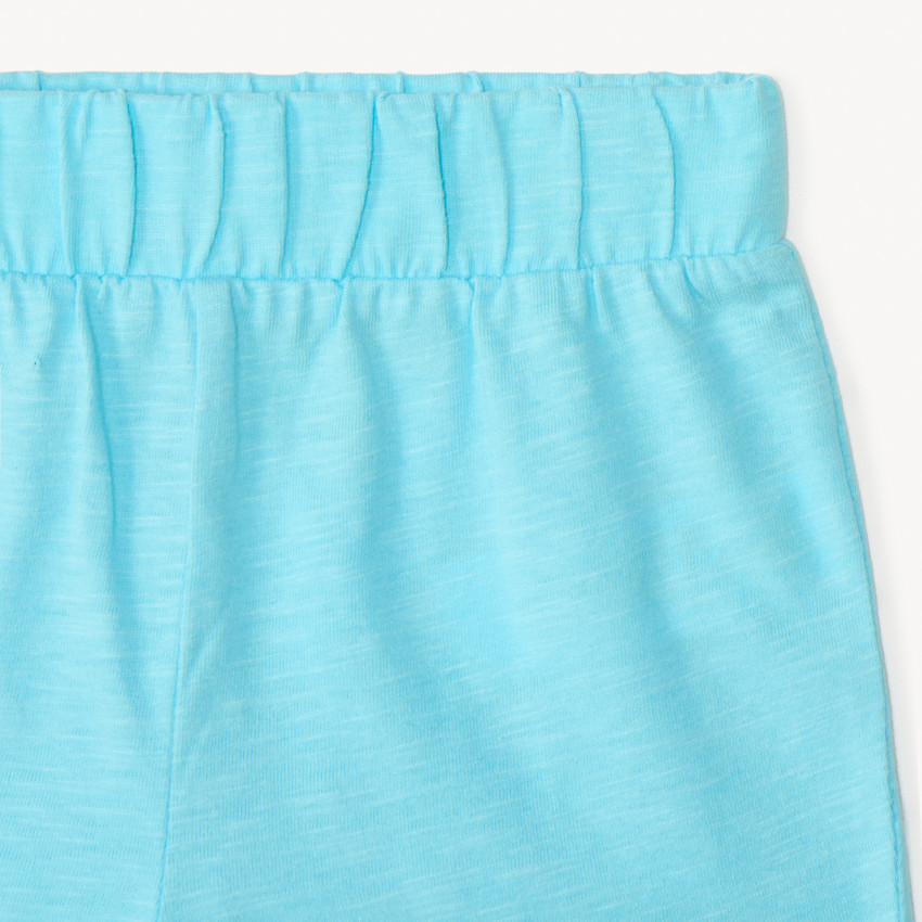 Σύνολο κοντών 2 τεμαχίων με φούστα και σορτσάκι για μωρό κορίτσι. 