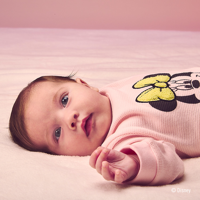 Σετ φόρμας από κηρήθρα Minnie Disney για bebe κορίτσι 