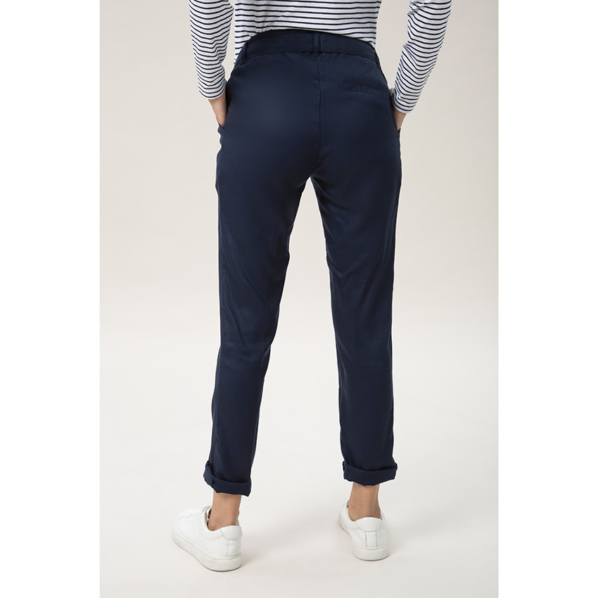 Παντελόνι εγκυμοσύνης με ζωνάκι φιόγκο  