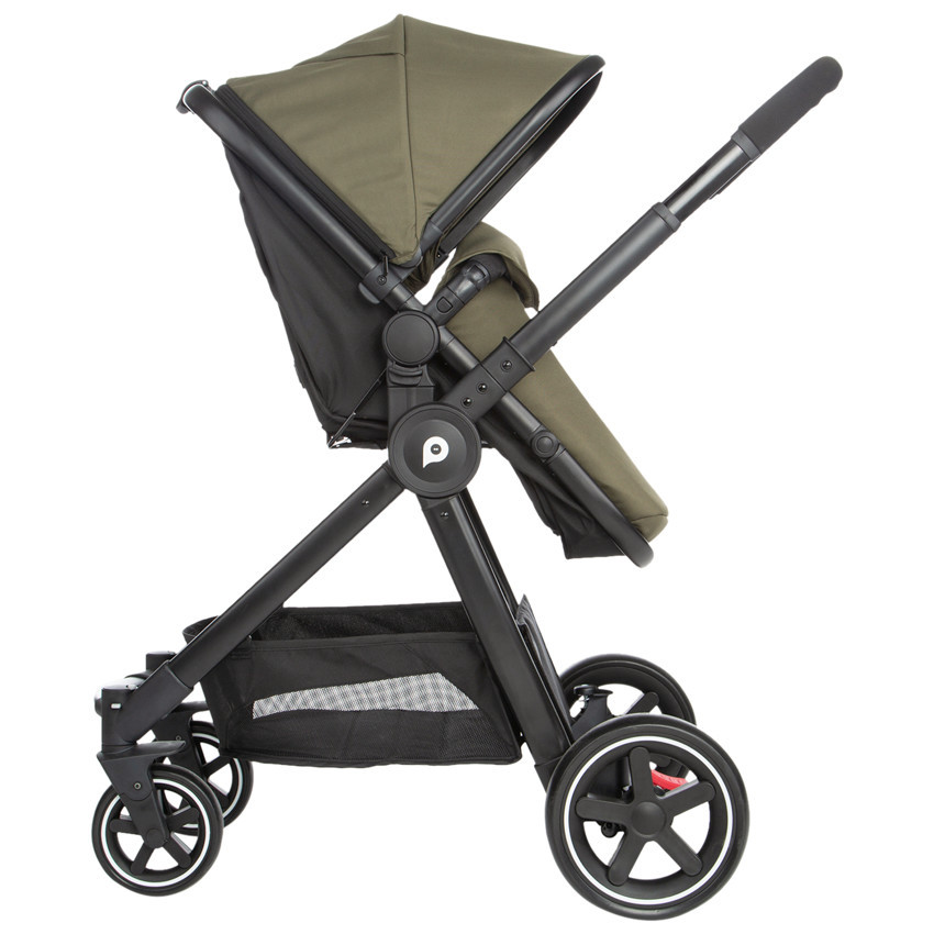 Καρότσι duo Théa 2 σε 1 χακί/μαύρο 