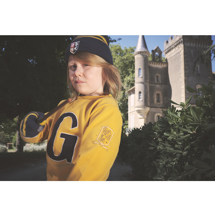 Γάντια πλεκτά ριγέ με διάφορα χρώματα 