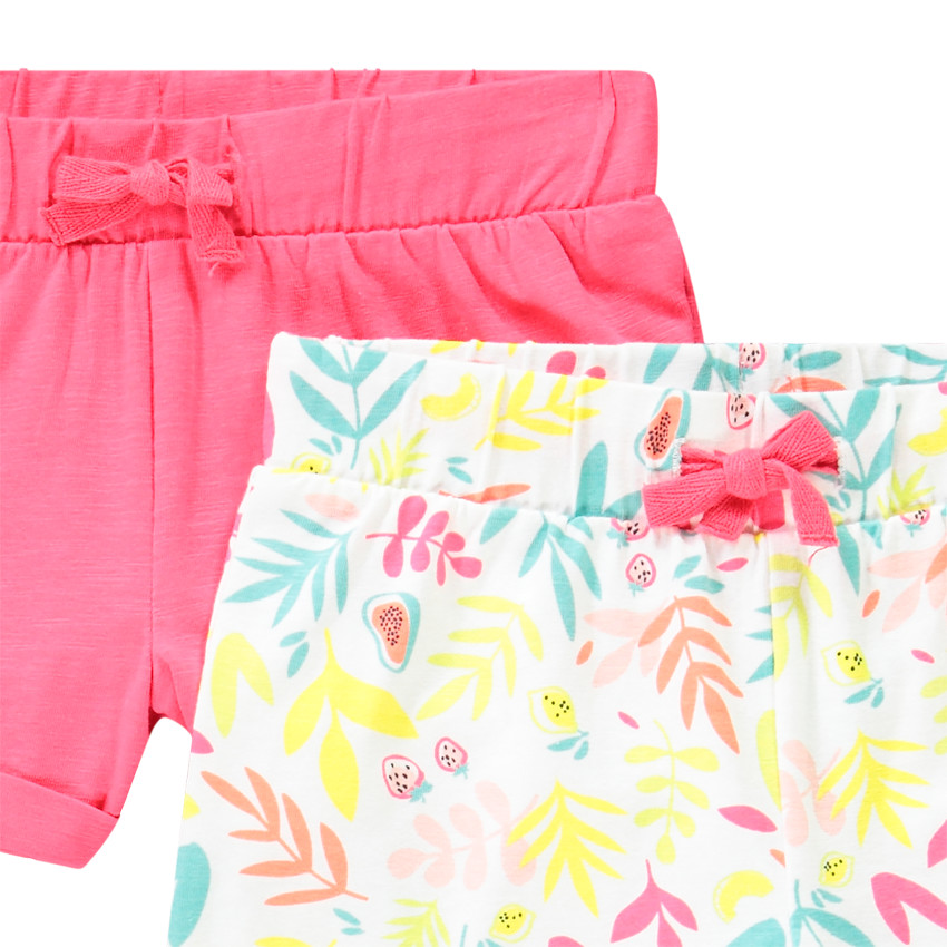 Σετ 4 σορτς jersey  για bebe κορίτσι  Additional Σετ 4 σορτς jersey  για bebe κορίτσι
