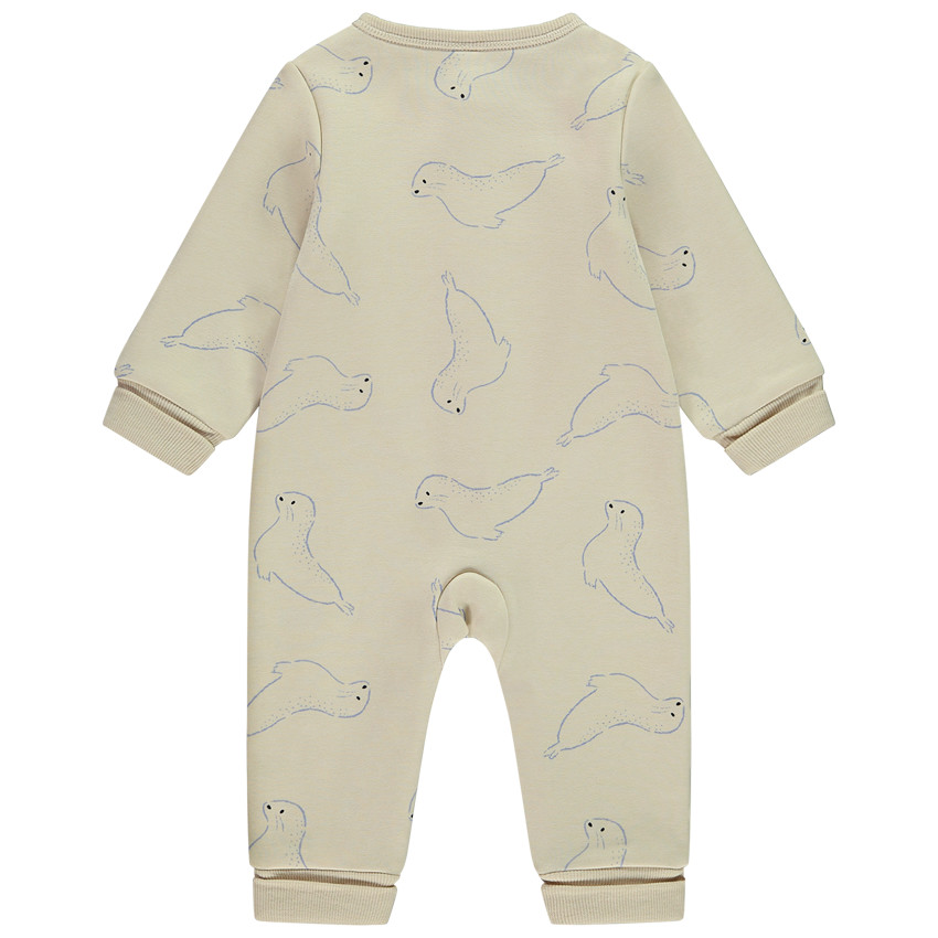 Μακρύ εξελιξιμό φόρεμα με σχέδιο φώκια για μωρό 