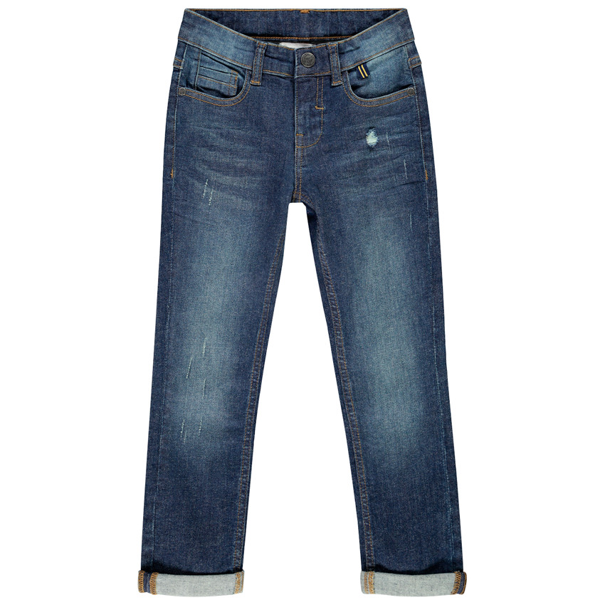 Jean slim στυλ ξεβαμμένο για αγόρι 