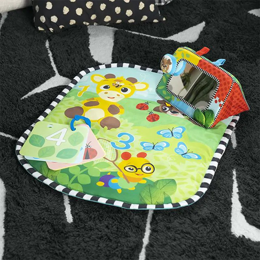 Discovery Garden χαλάκι δραστηριοτήτων & καθρέφτης BABY EINSTEIN  