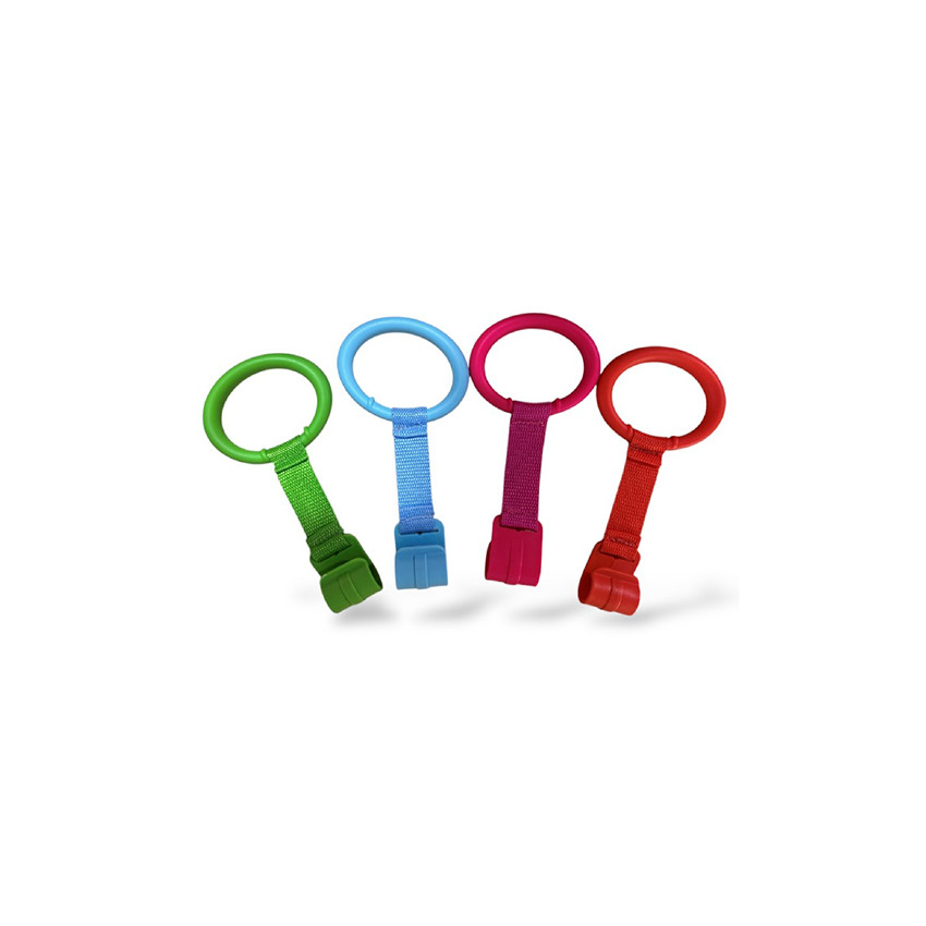 Πλαστικοί Κρίκοι - Λαβές Για Παρκοκρέβατο 4 Τεμ. 