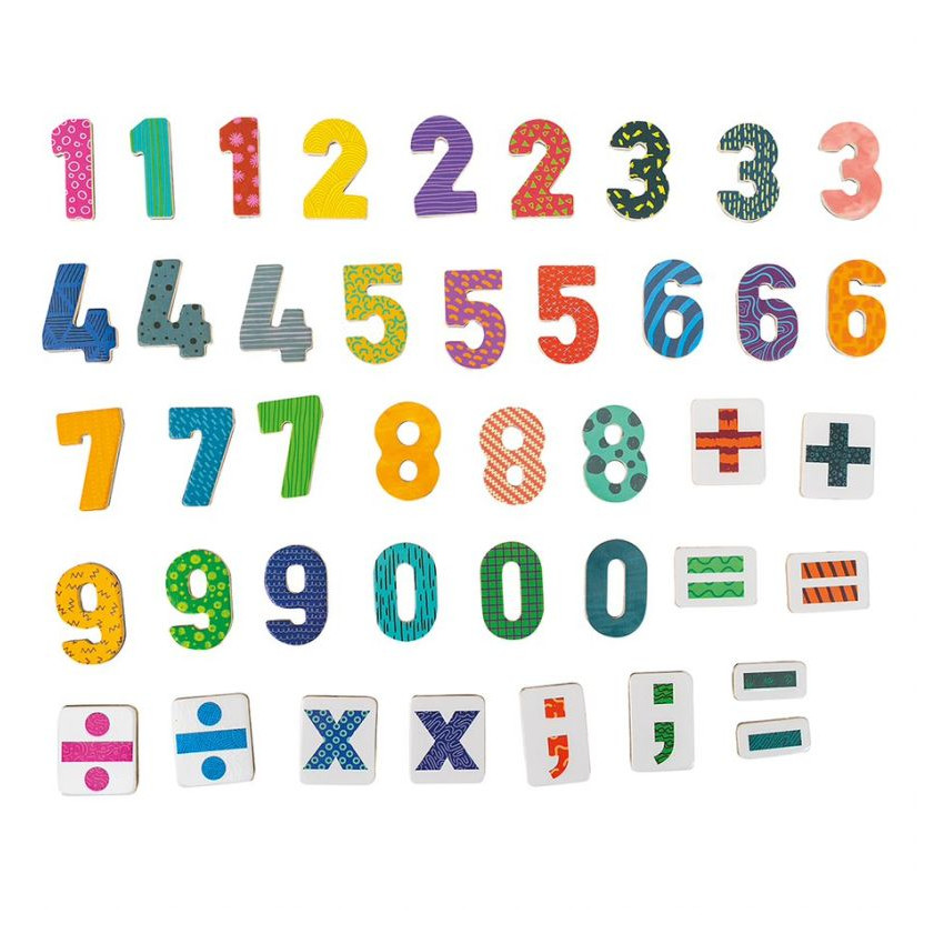 Μαγνητικοί Αριθμοί 42τμχ 