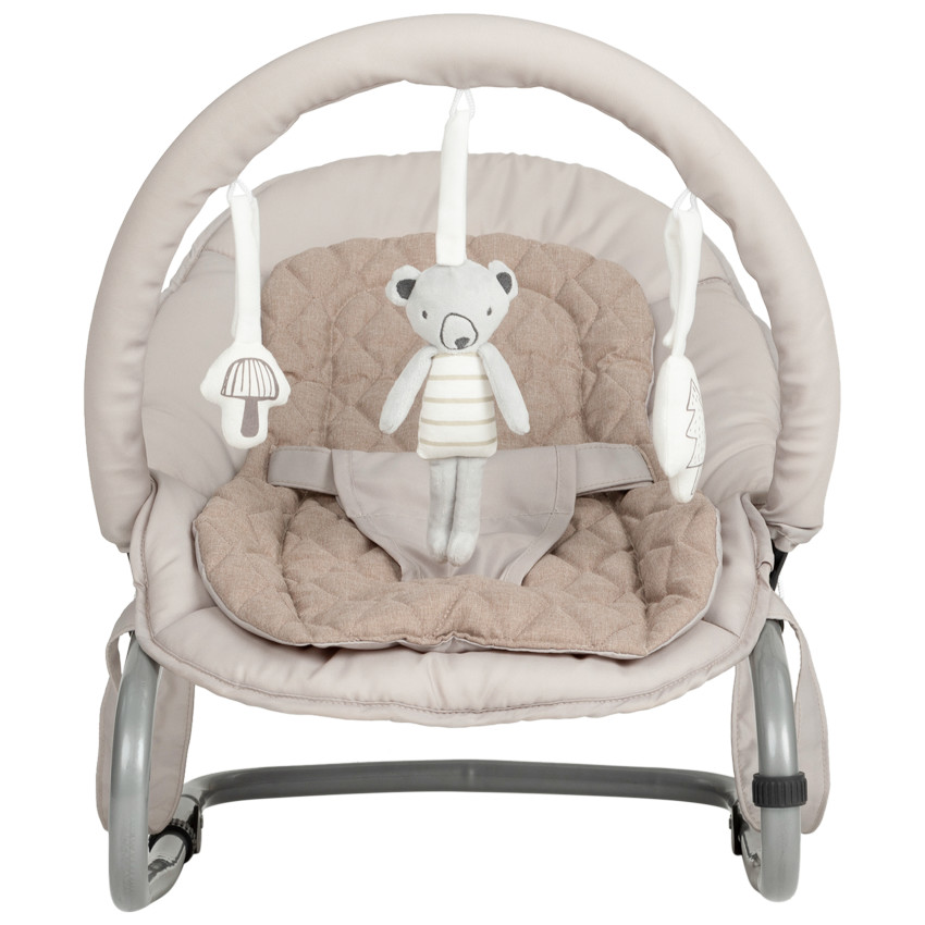 Πολυθρόνα με αποσπώμενη αψίδα παιχνιδιών Paddy - Μπεζ 