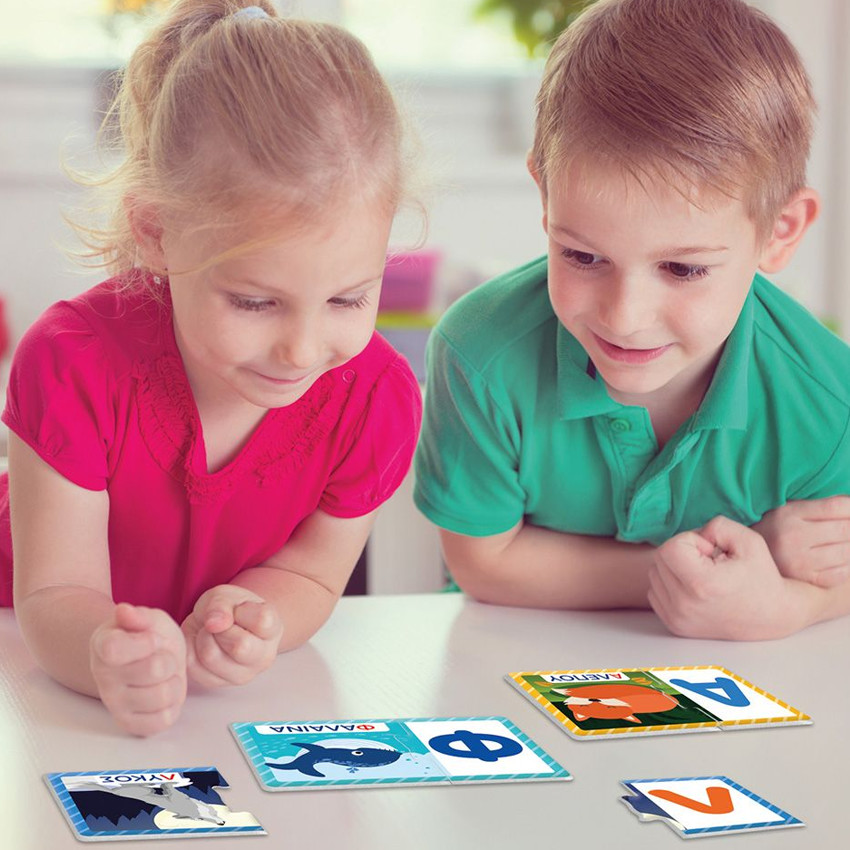 Εξυπνούλης Εκπαιδευτικό Παιχνίδι Α έως Ω Για 3-5 Χρονών 