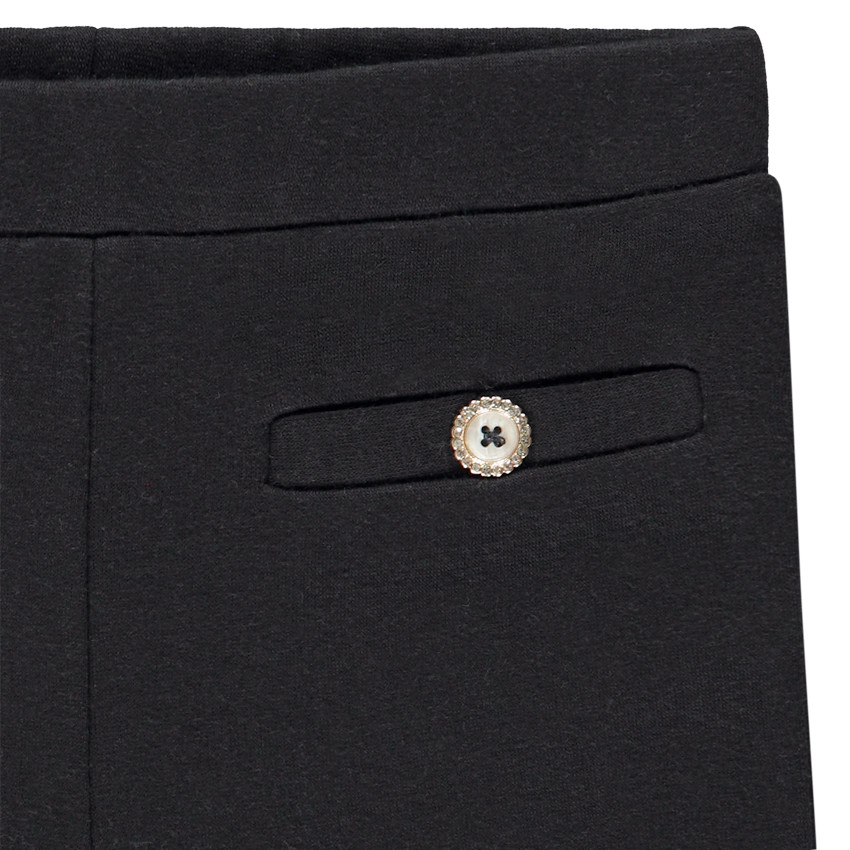 Λεγκινγκ από φούτερ με επένδυση sherpa για κορίτσι 