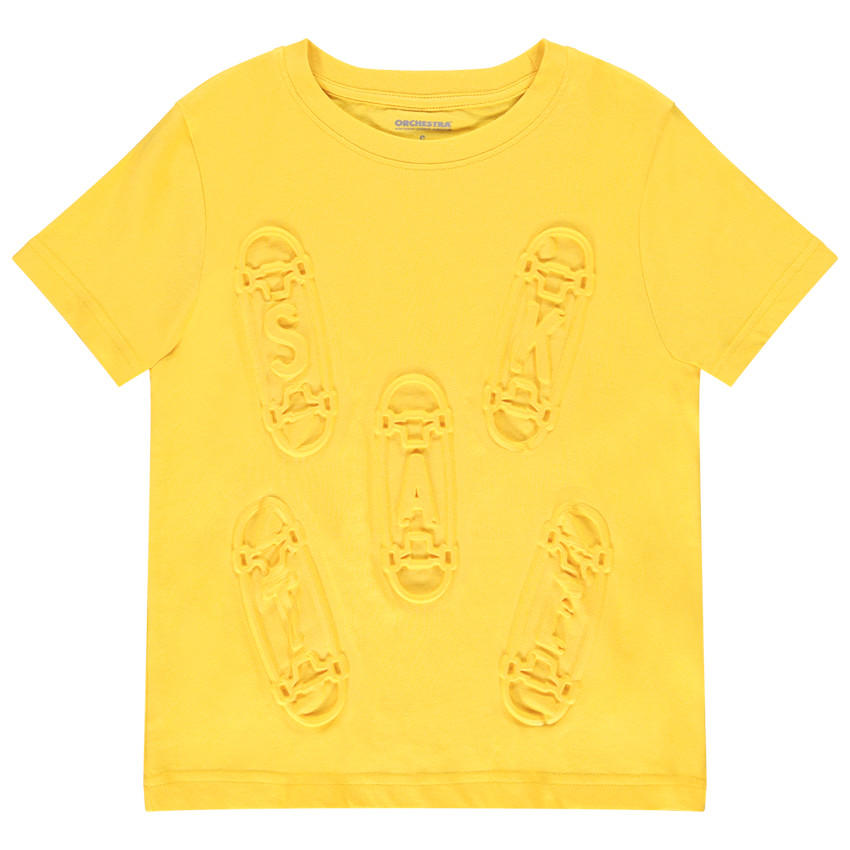 T-shirt κοντομάνικο με visuels για αγόρι Main T-shirt κοντομάνικο με visuels για αγόρι