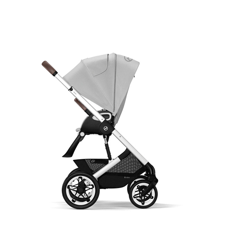 Καρότσι Talos S Lux με μεταλλικό σκελετό - Lava Grey 