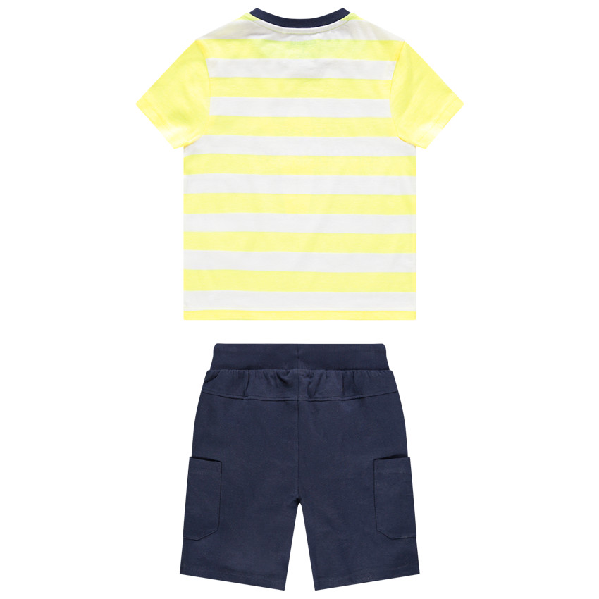 Σετ t-shirt ριγέ σχέδιο σανίδες surf και βερμούδα  Additional Σετ t-shirt ριγέ σχέδιο σανίδες surf και βερμούδα