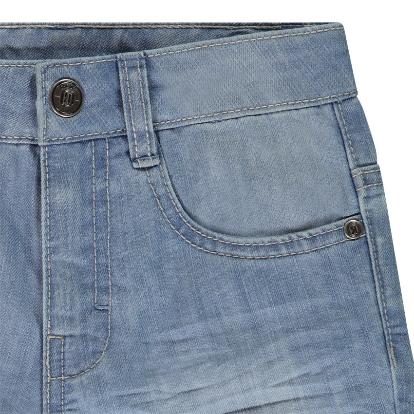 Βερμούδα από μονόχρωμο denim για αγόρι 