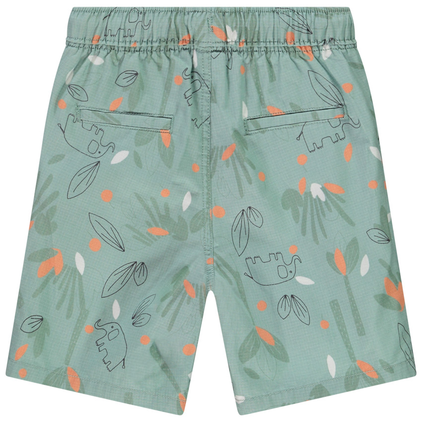 Βερμούδα με σχέδιο ελέφαντες για bebe αγόρι 