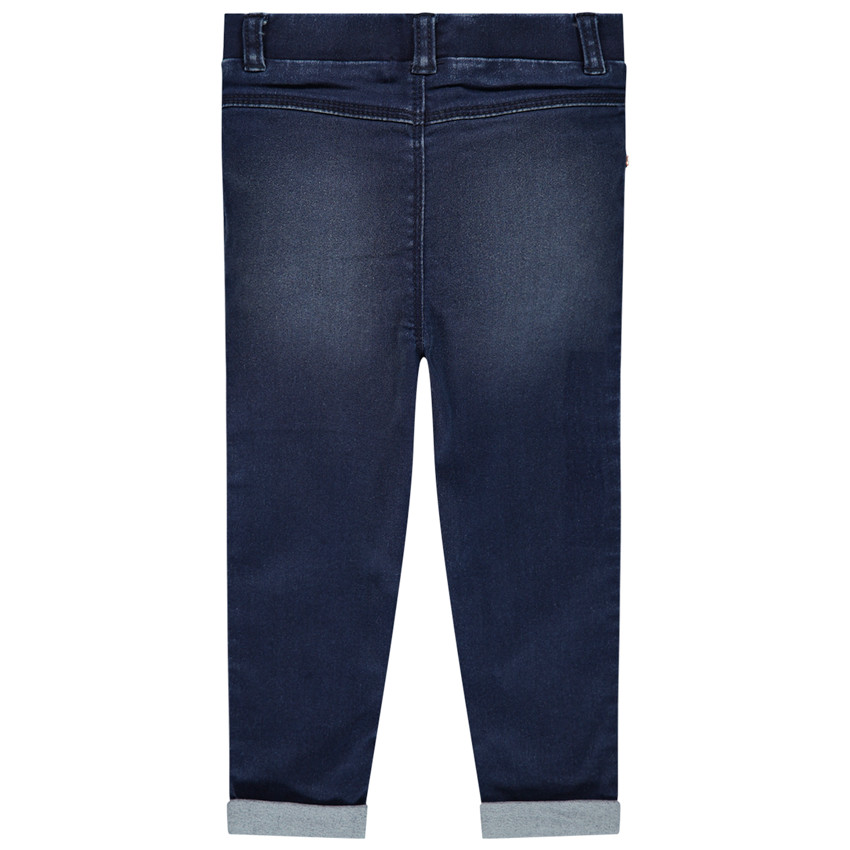 Παντελονοκολάν με used όψη και πριτσίνια σε σχήμα καρδιάς 