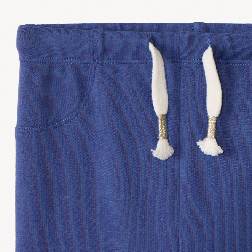 Ensemble jogging avec sweat oversize brodé pour bébé fille 