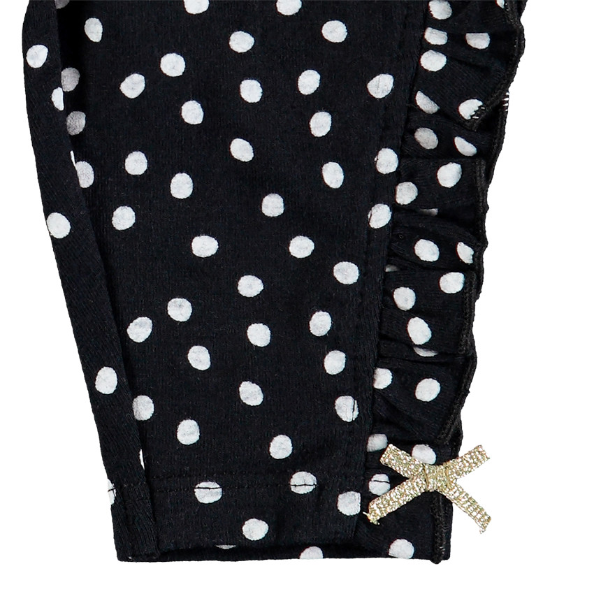 Σετ τουνίκ με σχέδιο Winnie Disney και παντελόνι πουά 