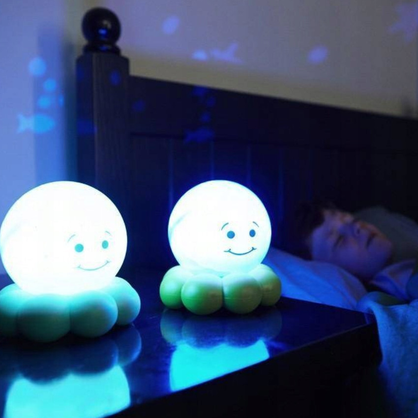 Φορητό Μπλε Χταποδακι Με Φως Cloud-B 7451-Bl3      