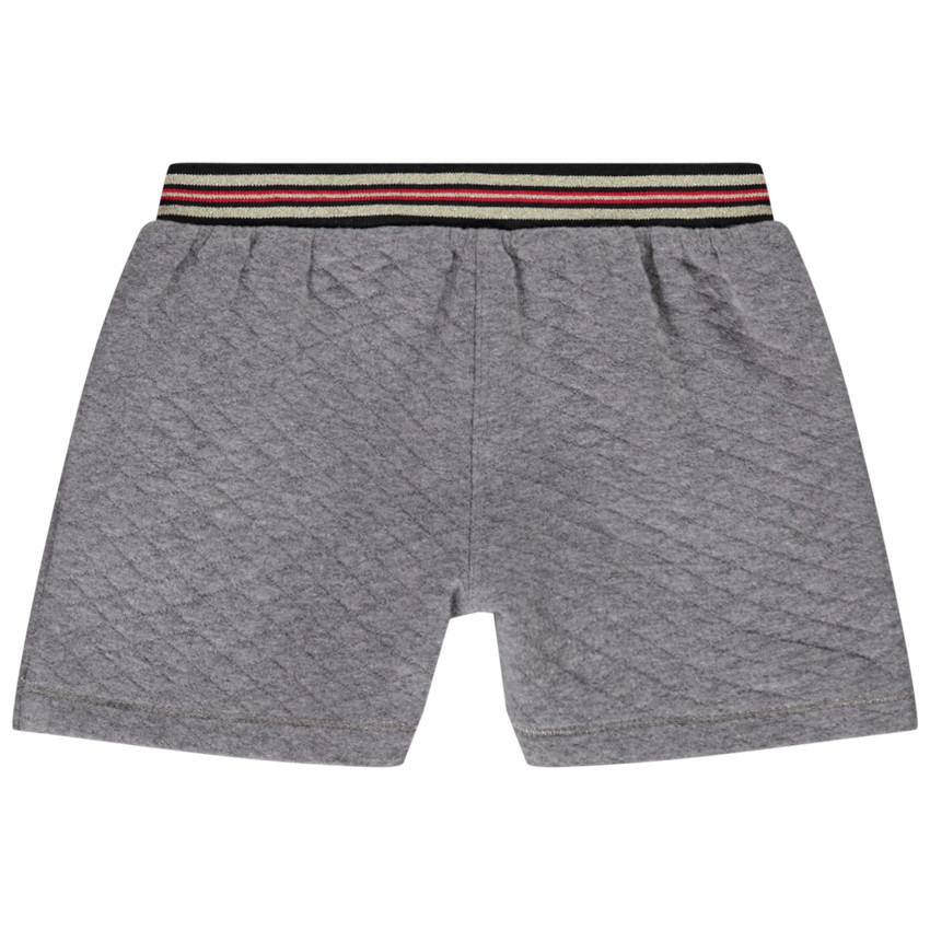 Σορτς σε molleton quilté effet matelassé για bebe κορίτσι 