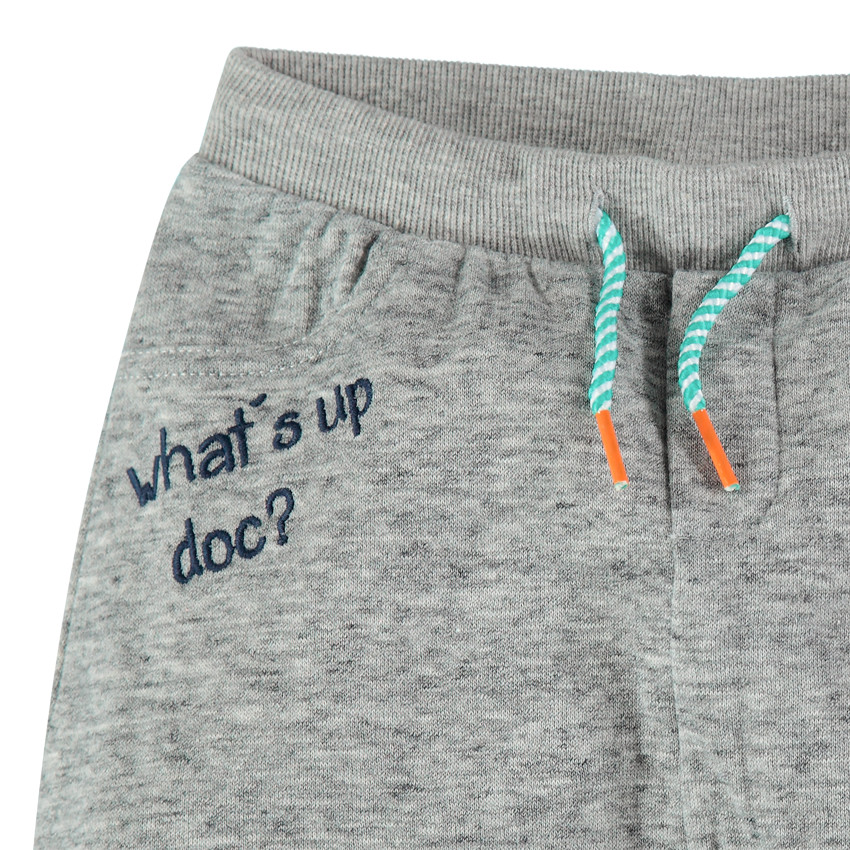 Σύνολο 3 κομματιών από μελανζέ φανέλα με στάμπα Bugs Bunny της Looney Tunes  Additional Σύνολο 3 κομματιών από μελανζέ φανέλα με στάμπα Bugs Bunny της Looney Tunes