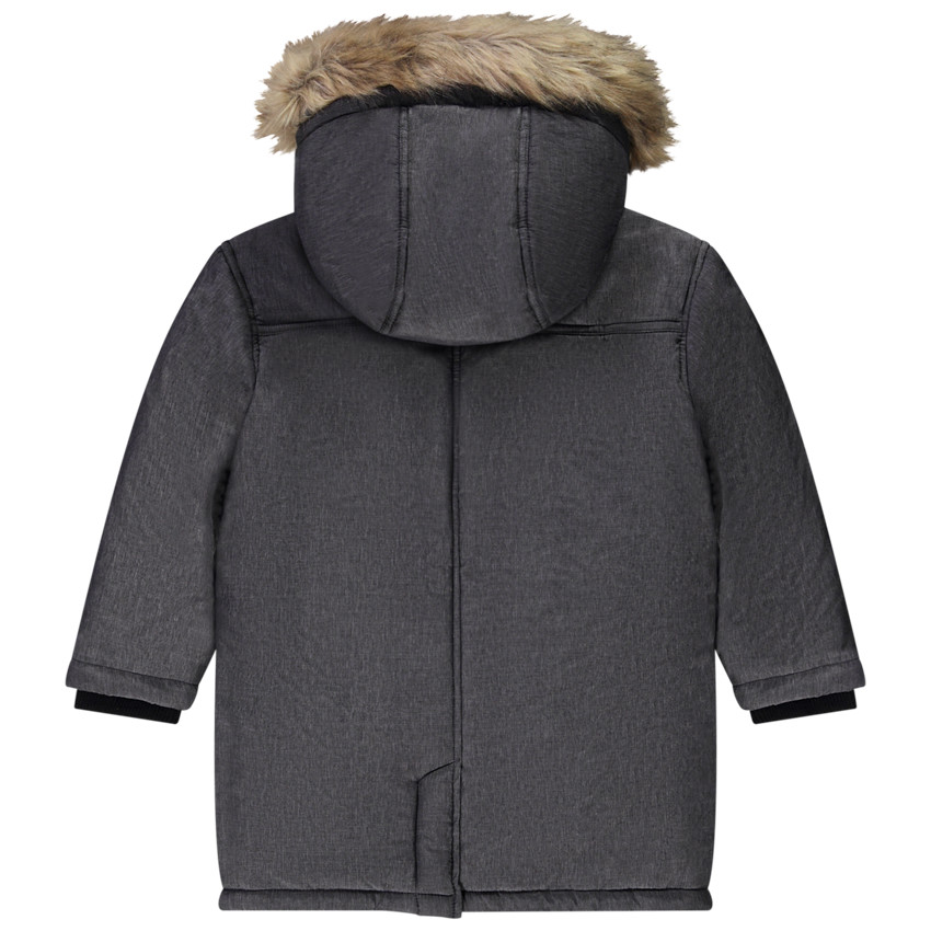 Παλτό για πολύ κρύο με αδιάβροχη κουκούλα από polyamide για αγόρι 