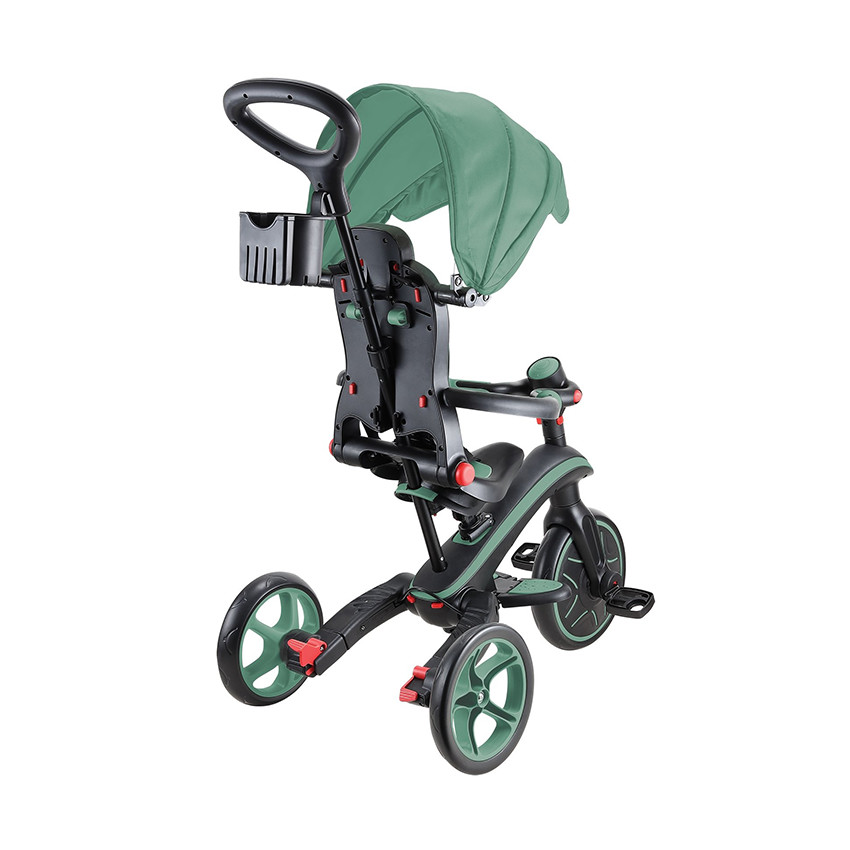 Τρίκυκλο Trike Explorer 4 σε 1 Αναδιπλούμενο - Χρώμα Olive 